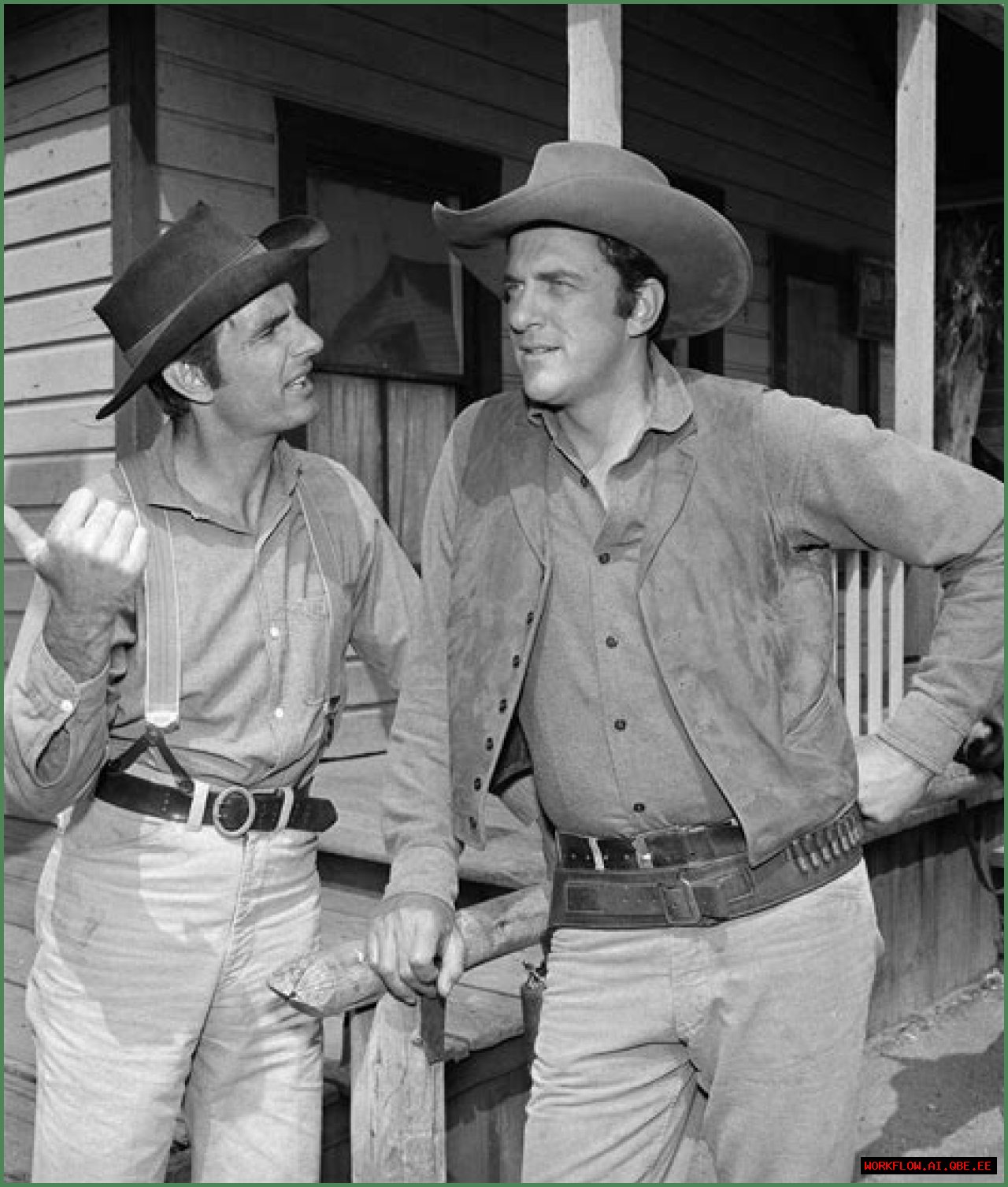Did James Arness and Dennis Weaver get along?